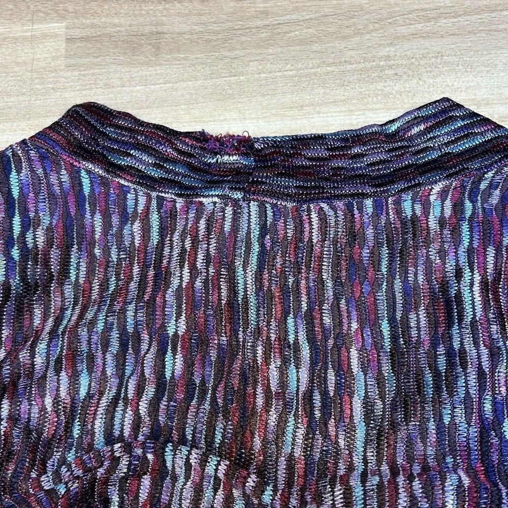 Catherines Maggie Barnes Size 2X Open Cardigan Jacket 3/4 Sleeve Lightweight - Picture 3 of 12